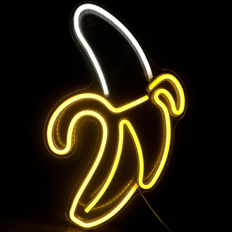    Banana Neon Wall Lamp     -- | Loft Concept 
