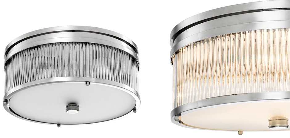 Потолочный светильник Ceiling Lamp Stamford Nickel - Loft-Concept в Ростове-на-Дону