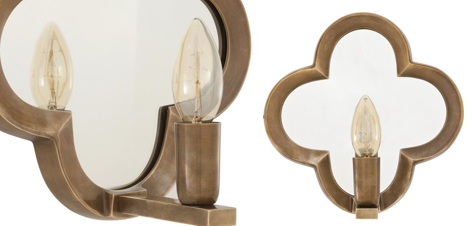 Бра Eichholtz Wall Lamp West Lake Brass - Loft-Concept в Ростове-на-Дону