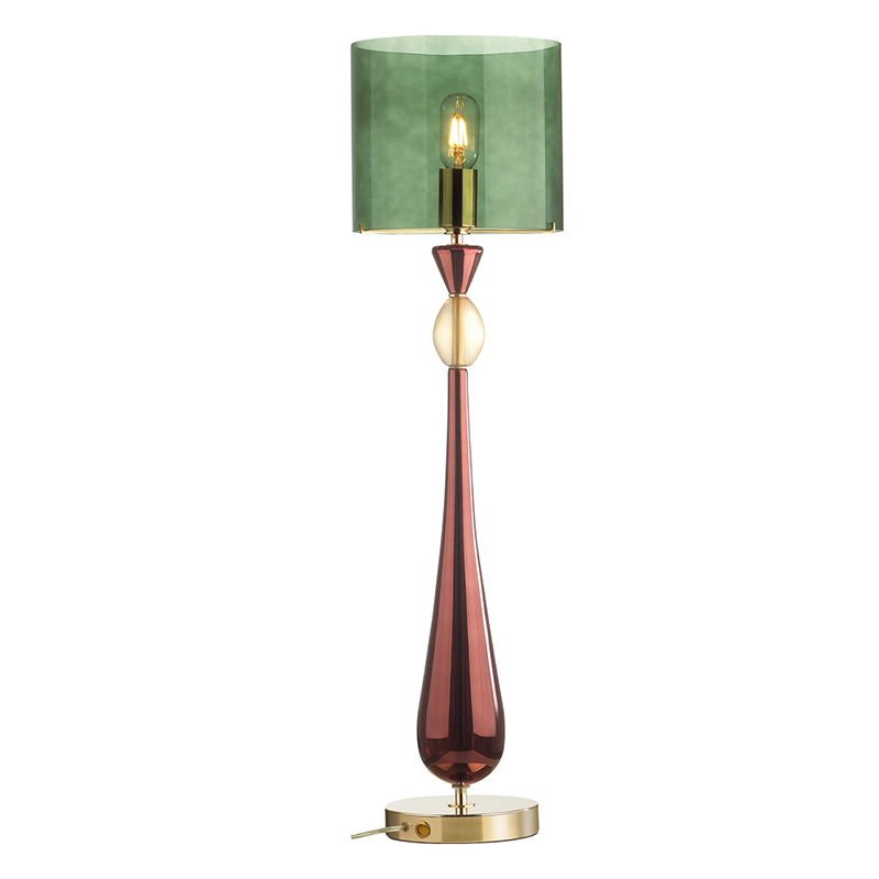   Roser Green Burgundy Table Lamp      -- | Loft Concept 