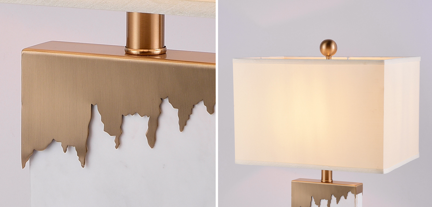 Декоративная настольная лампа Golden Stream Stone S - фото