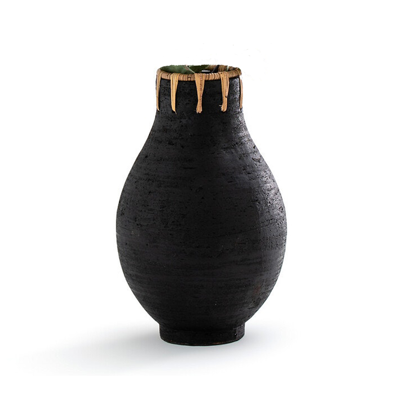  Ceramic Vase & Rattan D20   -- | Loft Concept 