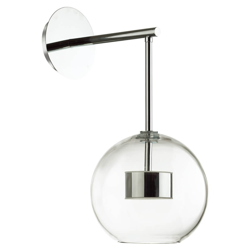 Бра Transparent Bubble Sconce chromium Прозрачный Хром в Ростове-на-Дону | Loft Concept 