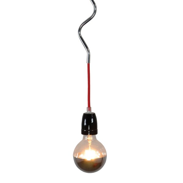 Подвесной светильник Spinner Bulb Black Chrome Черный в Ростове-на-Дону | Loft Concept 