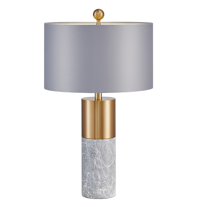  ZOEY TABLE LAMP Gray base Gray shade    -- | Loft Concept 