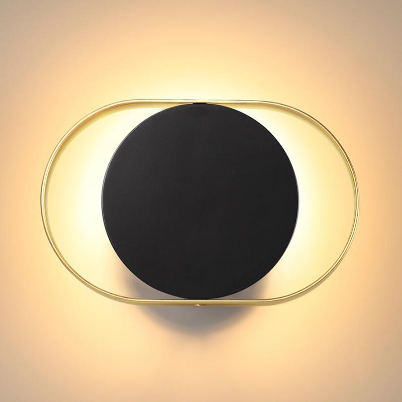  Globo Ocular Sconce Oval Black    -- | Loft Concept 