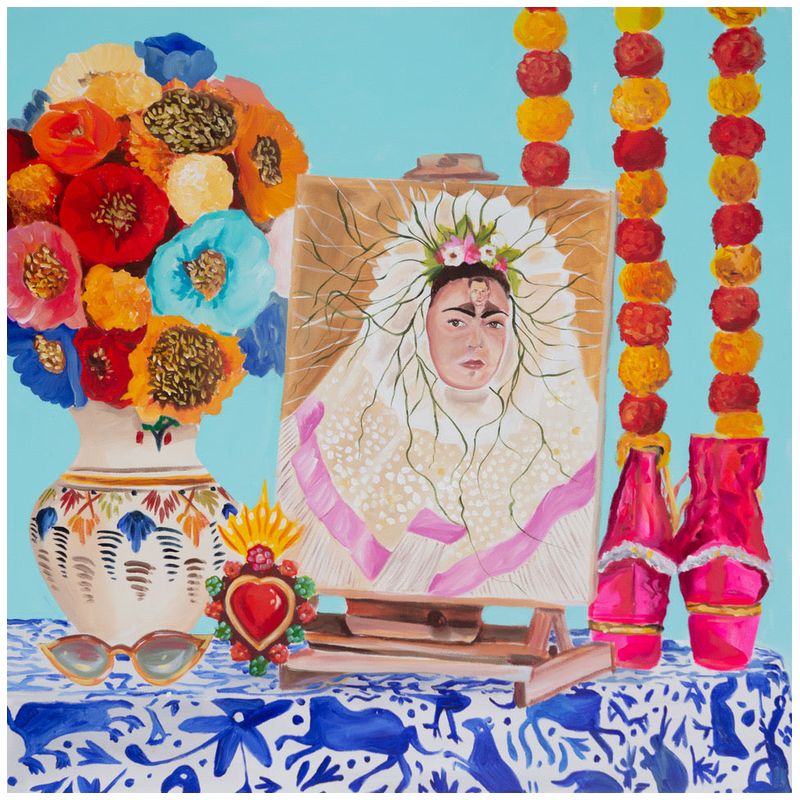  Frida Kahlo - In Her Shoes   -- | Loft Concept 