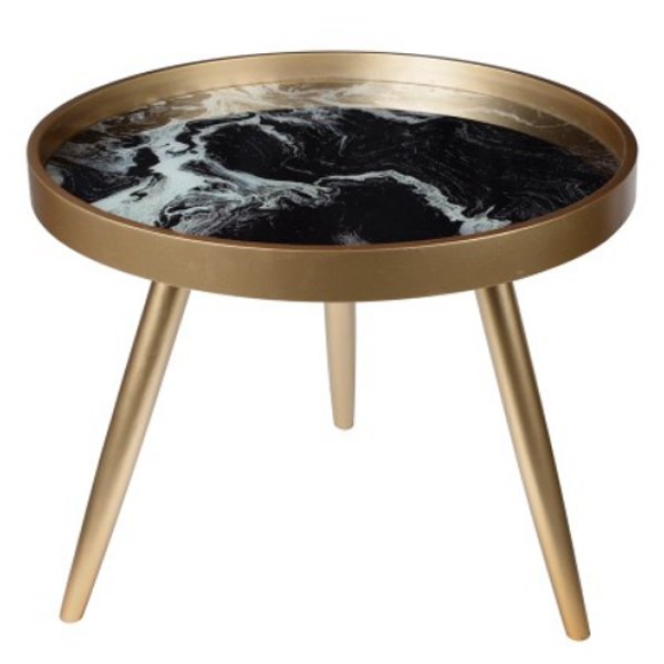 Coffee Table Salver Marble    -- | Loft Concept 