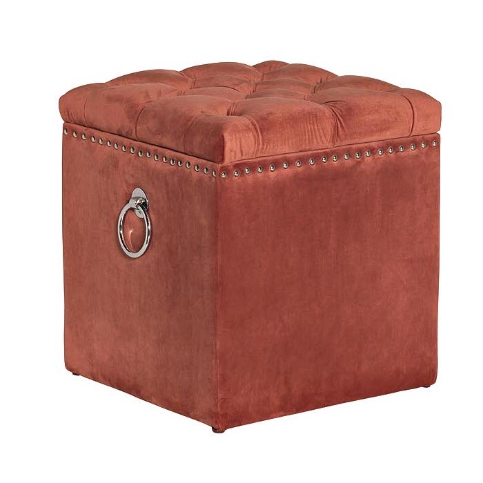  Terracotta Box Puff    -- | Loft Concept 