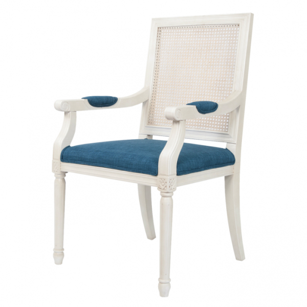  French chairs Provence Garden White ArmChair  -  -- | Loft Concept 