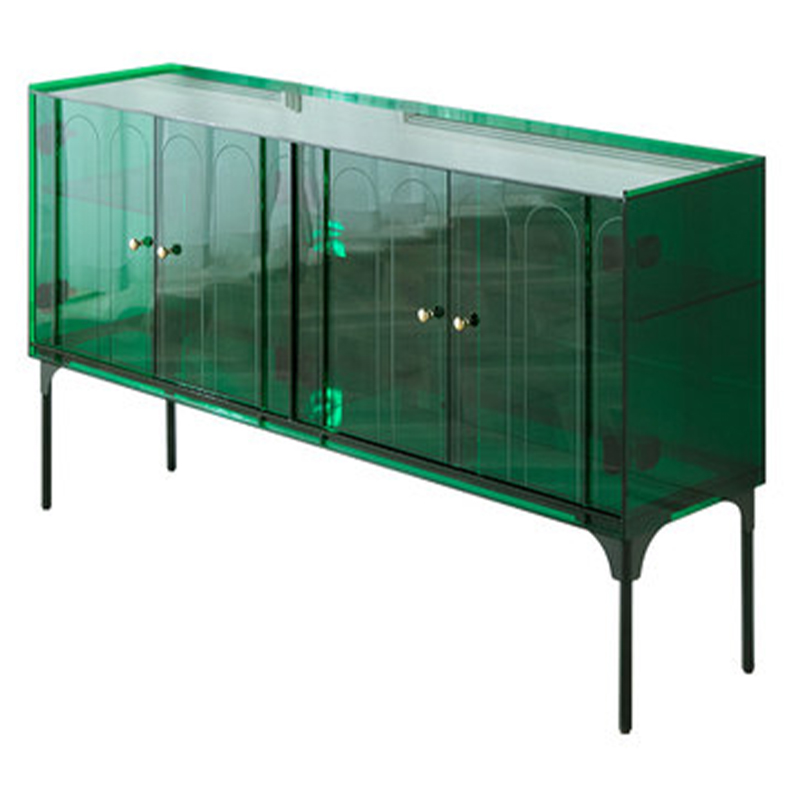 Зеленый комод из акрила Green Acrylic Furniture Chest of Drawers Зеленый в Ростове-на-Дону | Loft Concept 