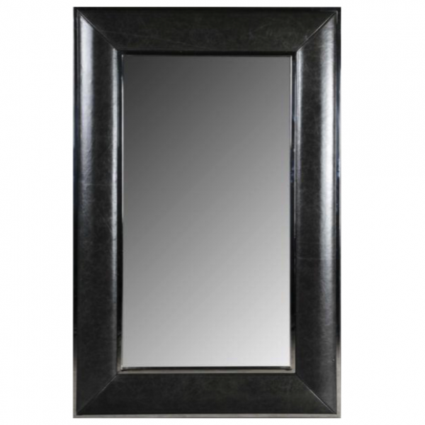   Leather Lux Mirror Square   -- | Loft Concept 