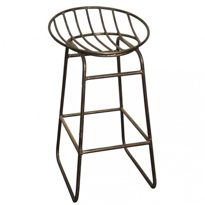   Industrial Iron Grille Bar Stool   -- | Loft Concept 