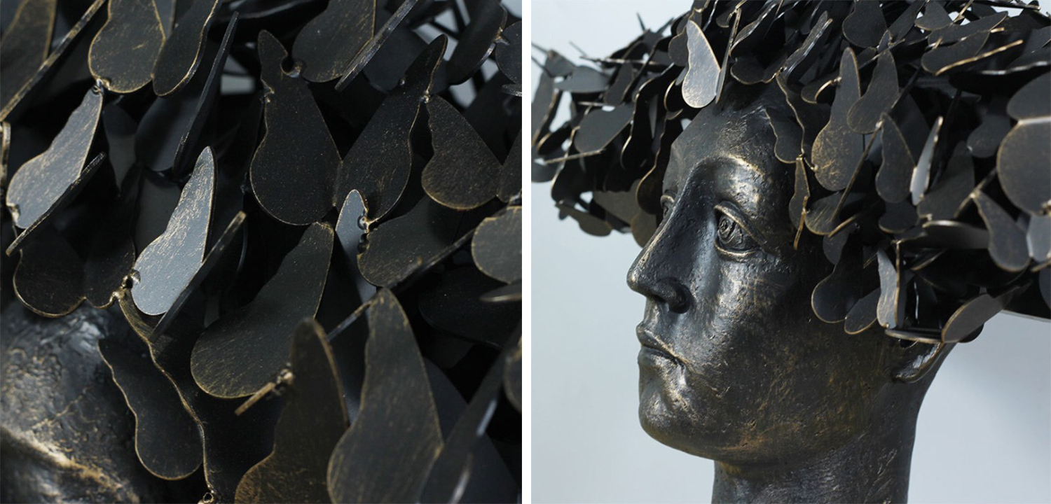 Статуэтка Butterflies on the Head - фото №1