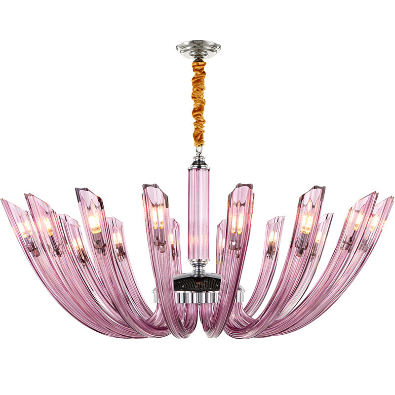  Pink Rays Chandelier    -- | Loft Concept 