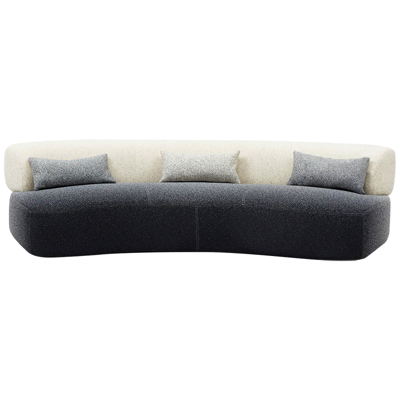  Gradient Grey Beige Sofa    -- | Loft Concept 
