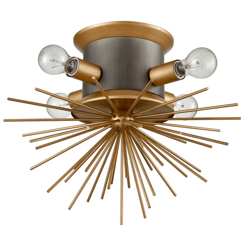   Hedgehog Brass Chandelier   -- | Loft Concept 