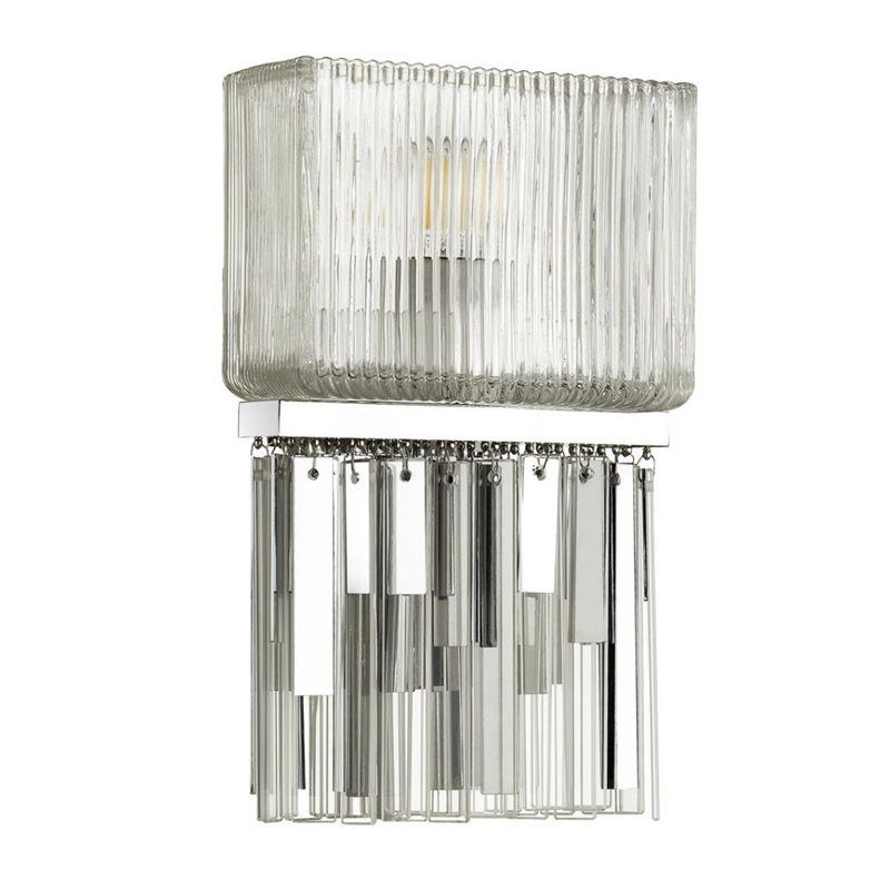  Madelen Chrome Wall Lamp   (Transparent)  -- | Loft Concept 