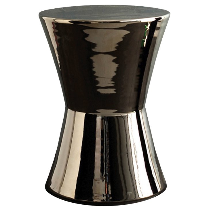   Silvered Stool - Cone   -- | Loft Concept 