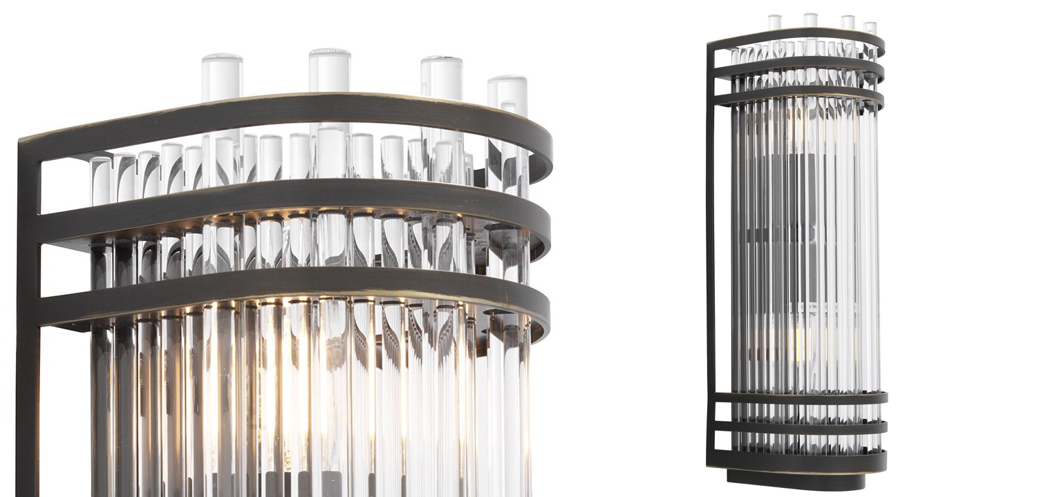 Бра Eichholtz Wall Lamp Gulf S Bronze - фото