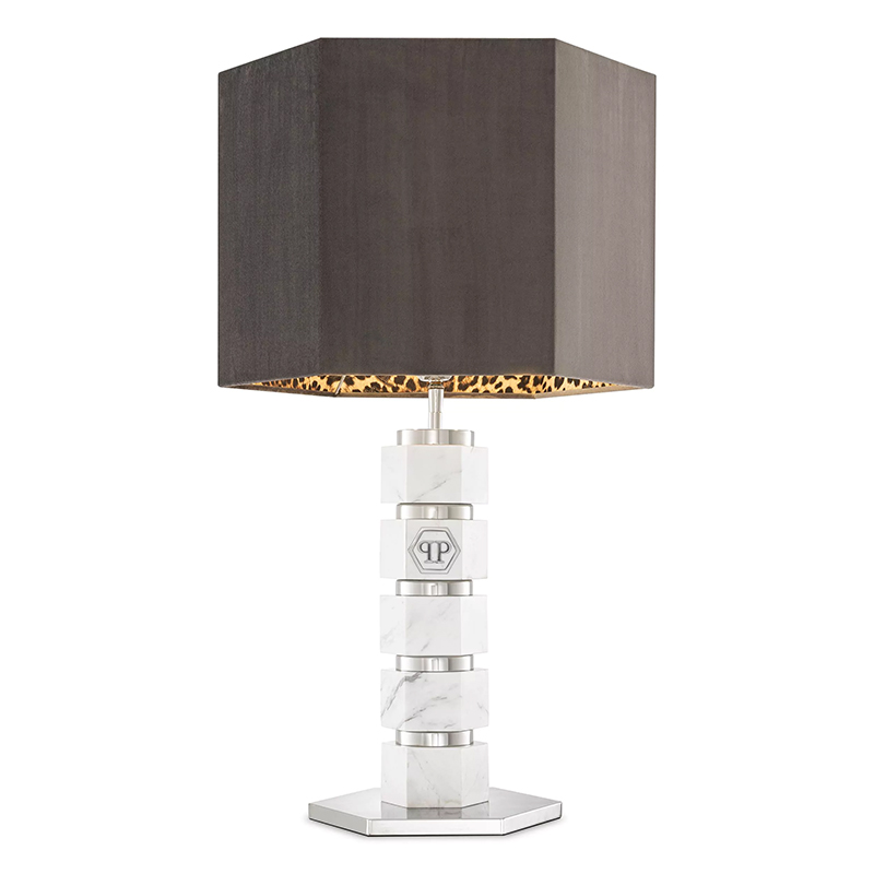   Philipp Plein Table Lamp Hexagon    Bianco   -- | Loft Concept 