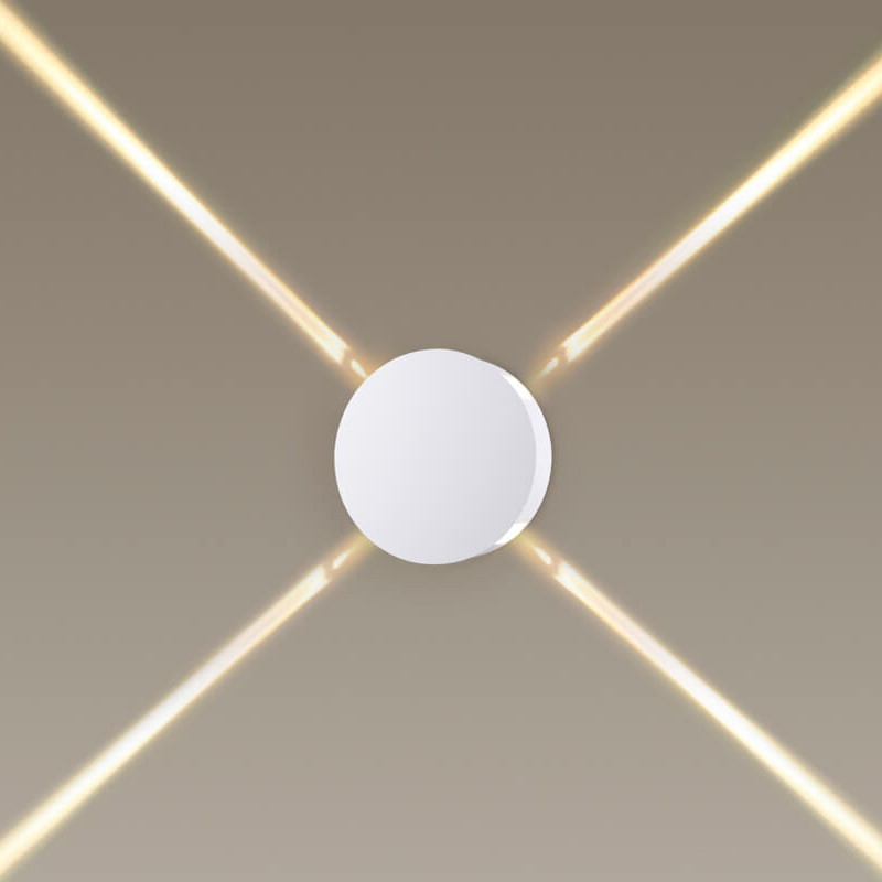  Jedi Beam Sconce Circle white   -- | Loft Concept 