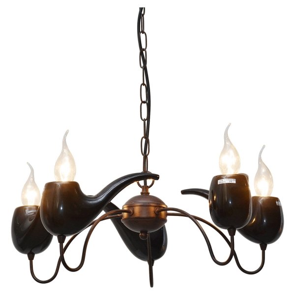  Smoking Pipes Chandelier   -- | Loft Concept 