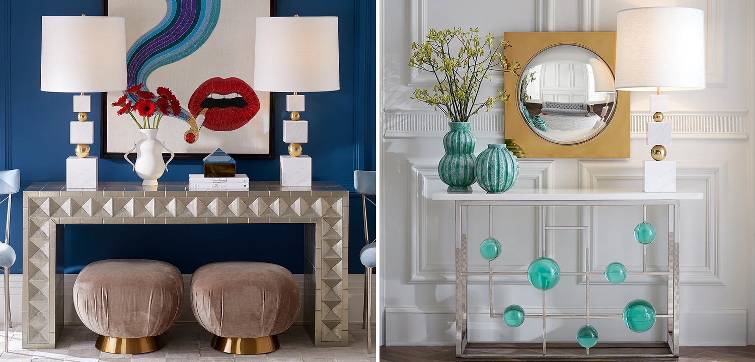 Настольная лампа Totem Table Lamp in White Marble - фото