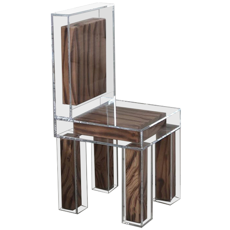  Transparent Wood Chair    -- | Loft Concept 