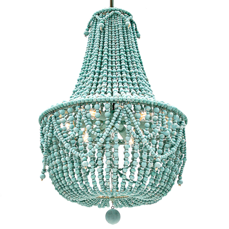 Люстра Chanteuse Chandelier Turquoise Бирюзовый в Ростове-на-Дону | Loft Concept 