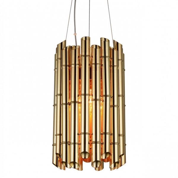  Golden Bamboo Pendant 6    -- | Loft Concept 