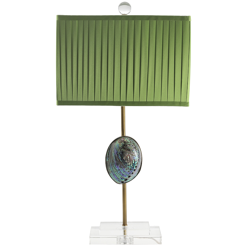     Green Semiprecious Stone Table Lamp       -- | Loft Concept 