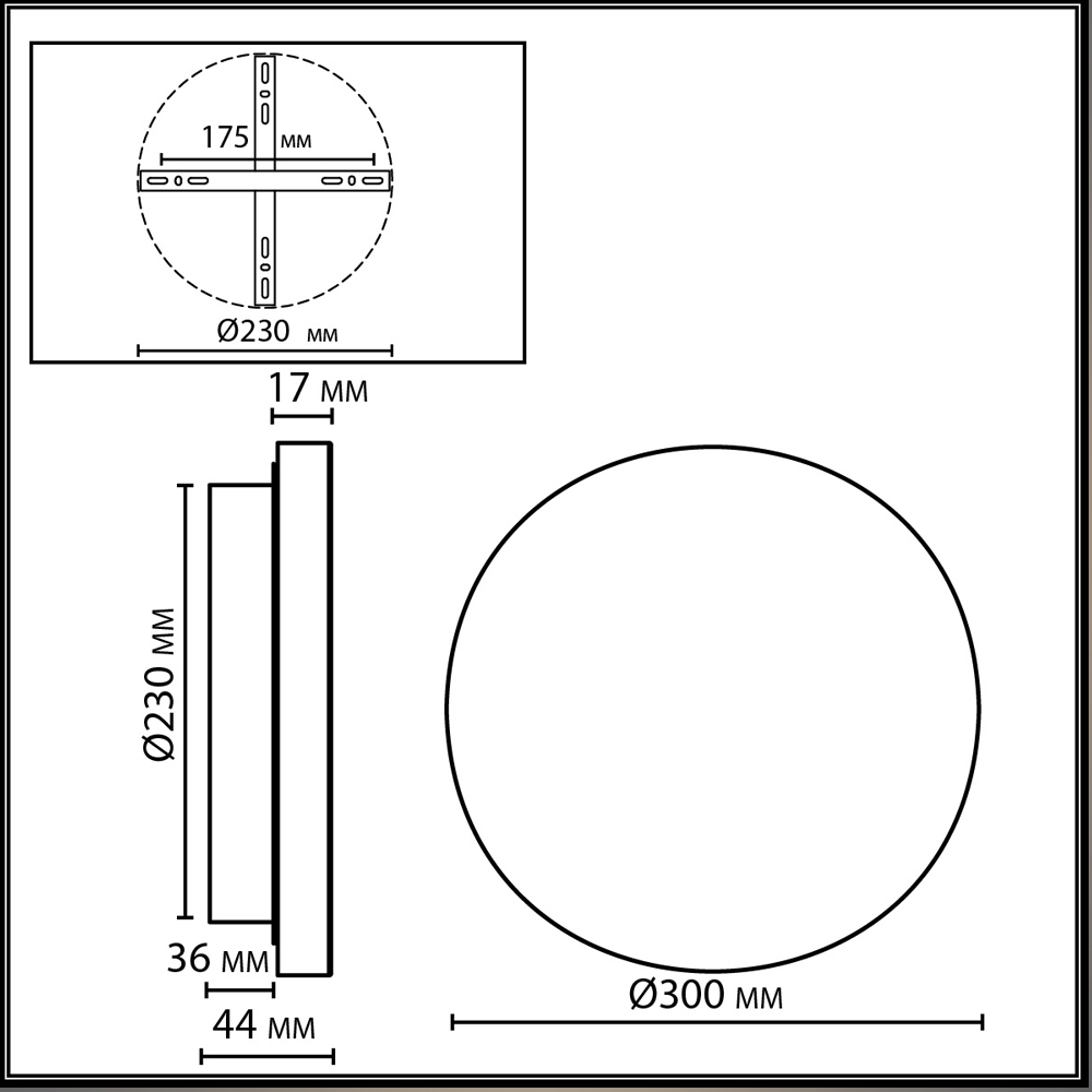 Бра круглое натуральная Пробка Natural Cork в Ростове-на-Дону