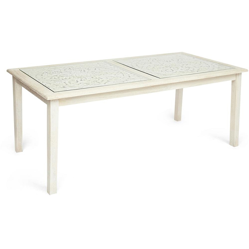   Indian antique white Table   -- | Loft Concept 