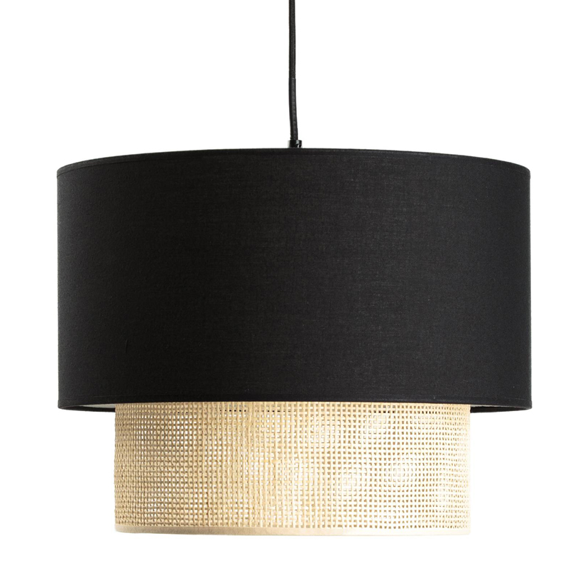   Ottar Wicker Black lampshade    -- | Loft Concept 