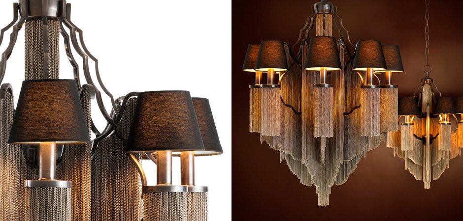 Люстра Eichholtz Chandelier Fringe L - Loft-Concept в Ростове-на-Дону