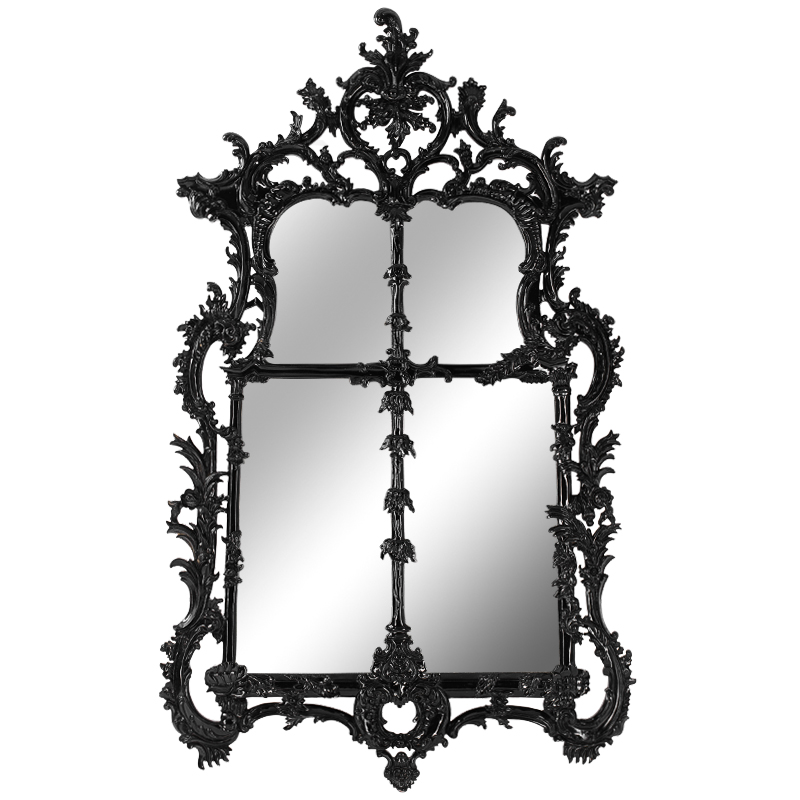  Emblemes Mirror Black Wood   -- | Loft Concept 