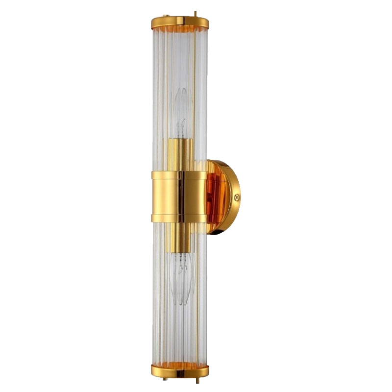  Glass TUBE gold   -- | Loft Concept 