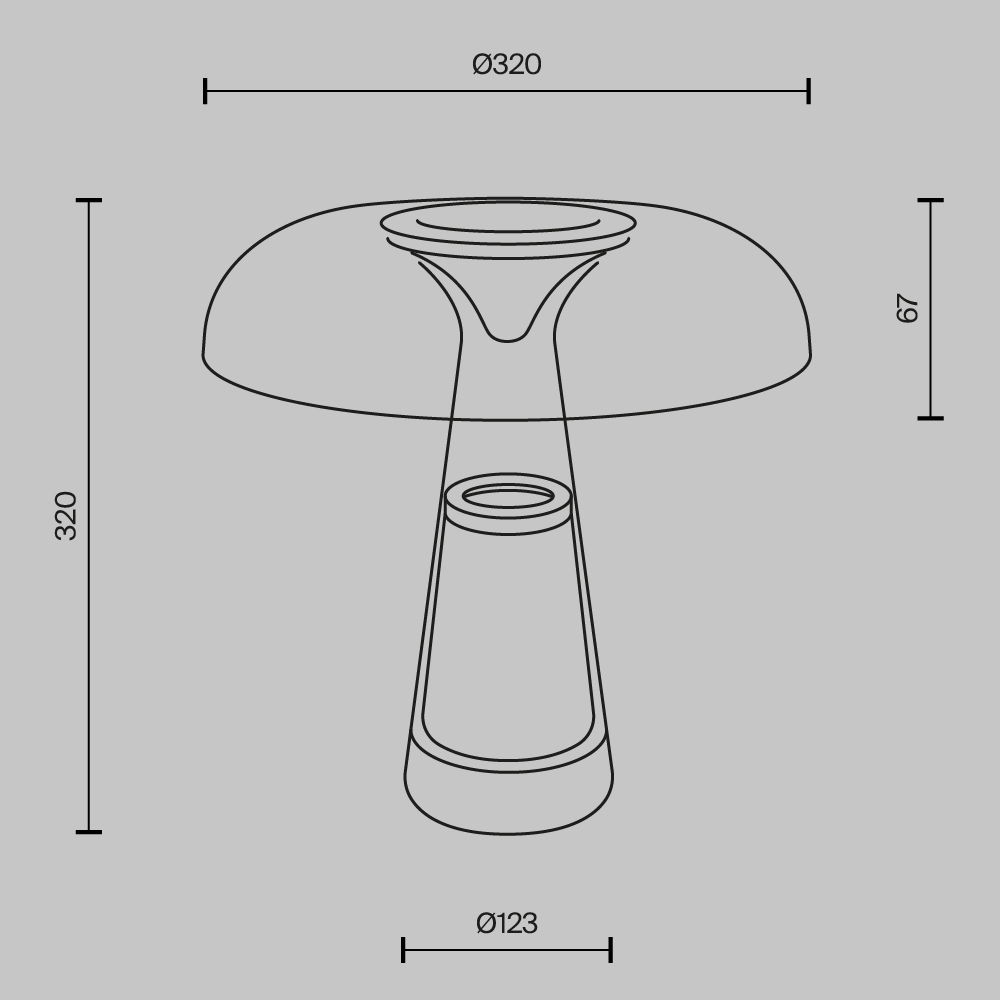 Настольный светильник Artefact 2700-4000К 8Вт в Ростове-на-Дону