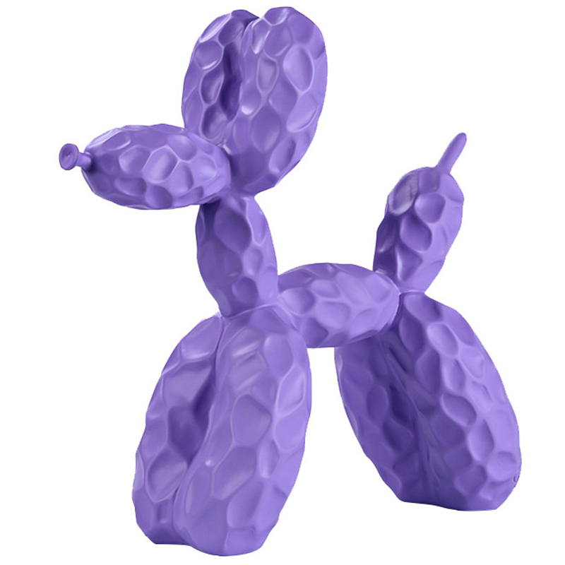  Jeff Koons Balloon Dog Crumpled Lilac   -- | Loft Concept 