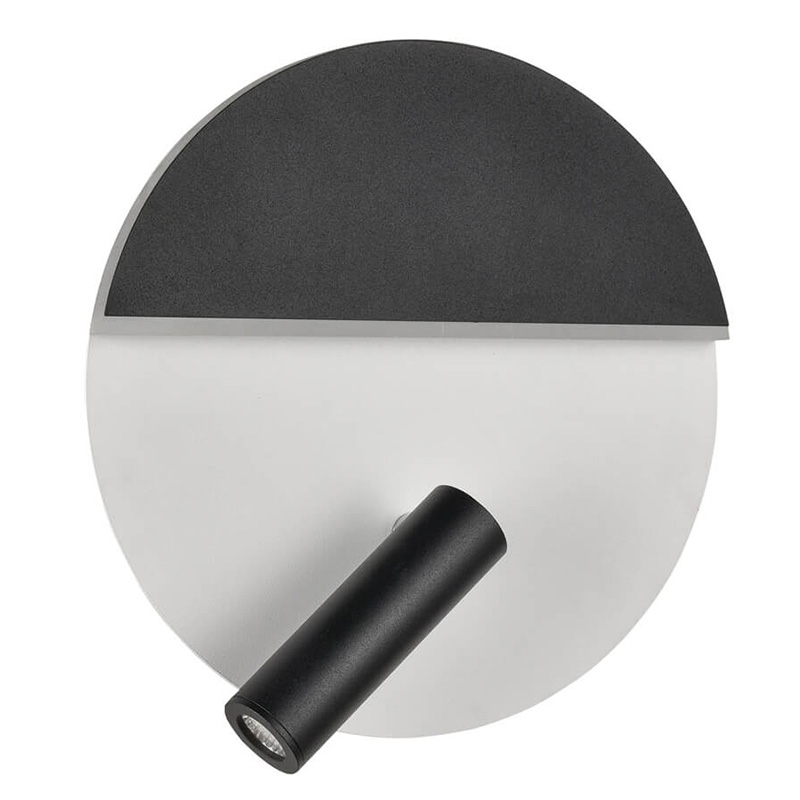  Shon White Black Wall Lamp    -- | Loft Concept 