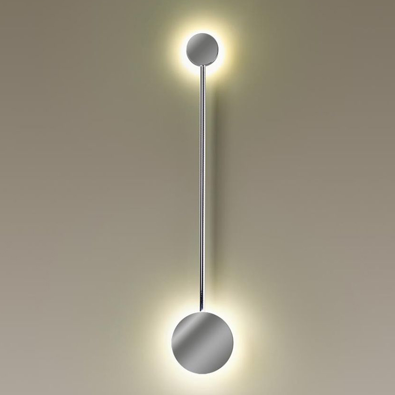  Pin Wall Light Chrome 55   -- | Loft Concept 