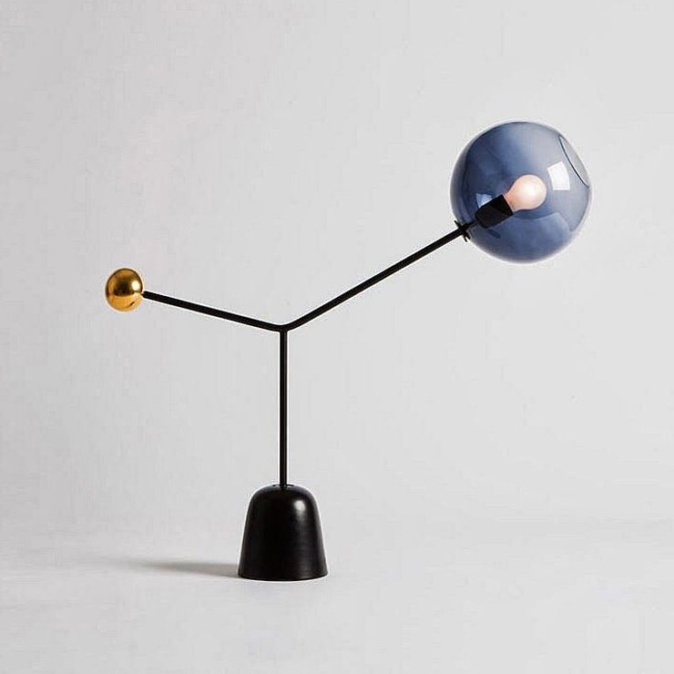   Table Light Pirouette by Matteo Zorzenon     (Sapphire)  -- | Loft Concept 