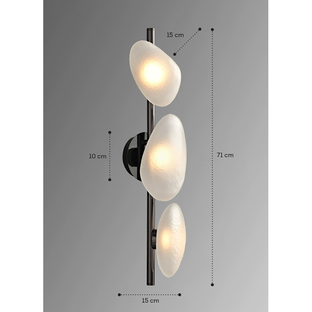 Бра LINDIS FROST LONG WALL 3 лампы Молочное стекло  в Ростове-на-Дону