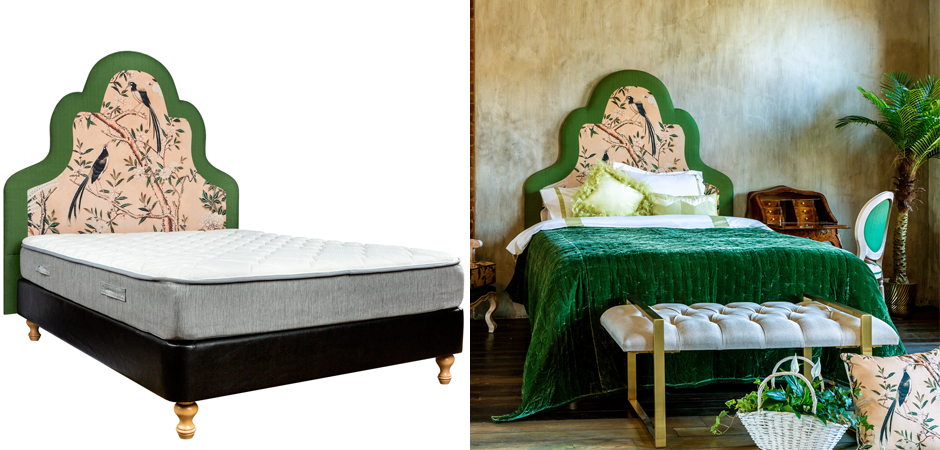 Изголовье для кровати Beige and Green Chinoiserie - Loft-Concept в Ростове-на-Дону