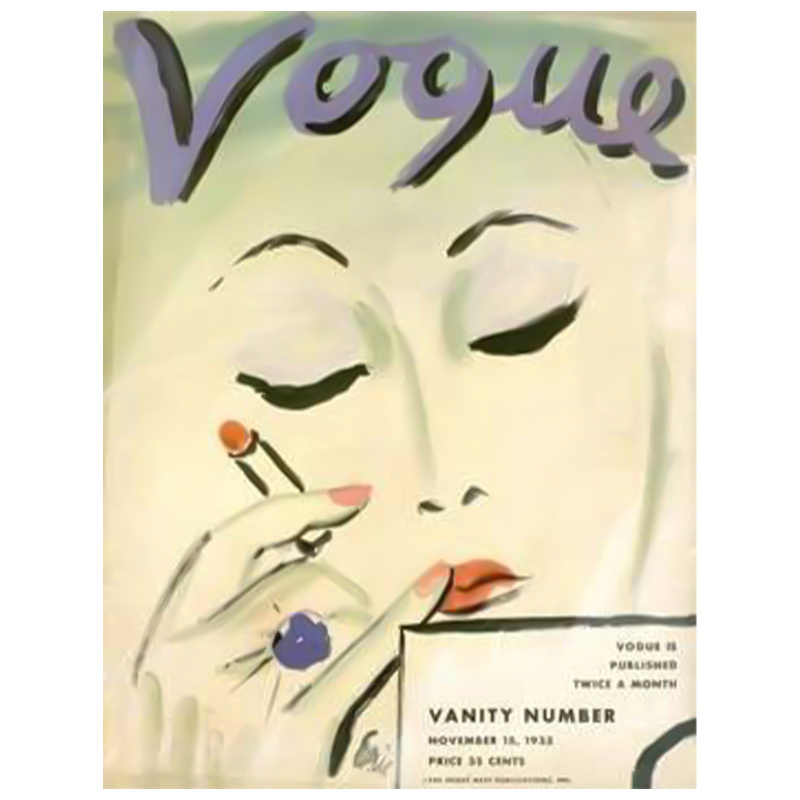 Постер Vogue Cover 1933 November  в Ростове-на-Дону | Loft Concept 