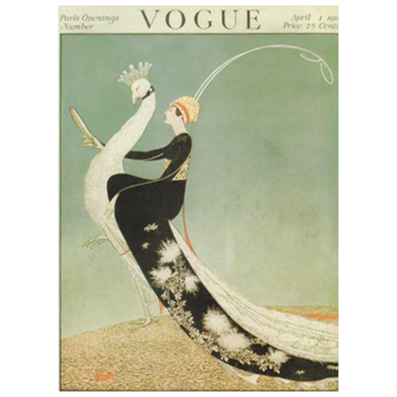 Постер Vogue Cover 1918 April  в Ростове-на-Дону | Loft Concept 