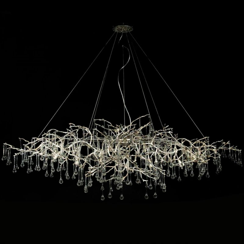  Crystal Drops bright Silver   -- | Loft Concept 
