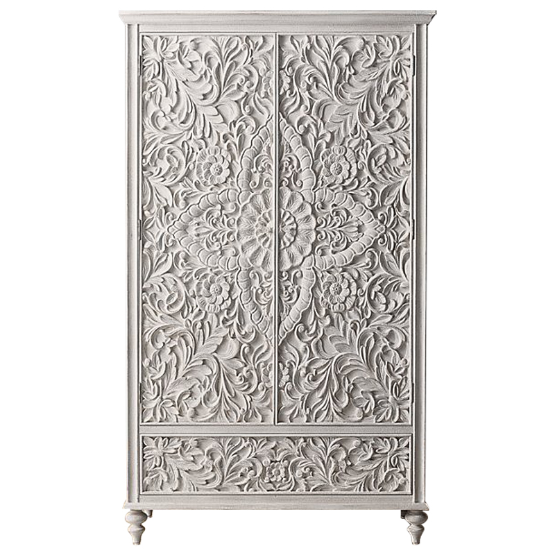 Indian Antique White Furniture Cabinet    -- | Loft Concept 