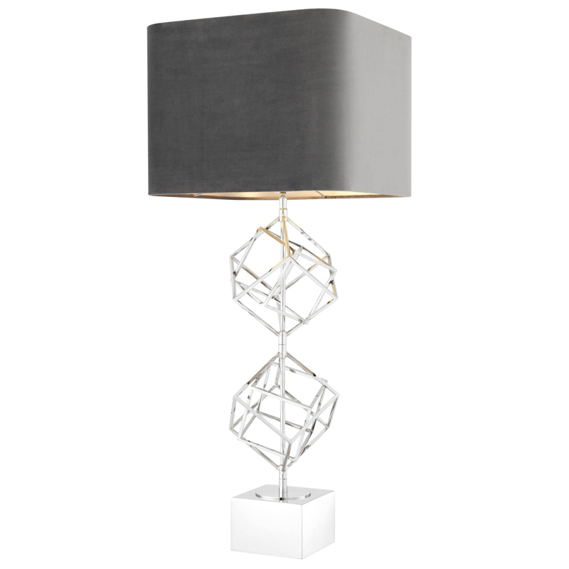   Eichholtz Table Lamp Matrix Nickel    -- | Loft Concept 